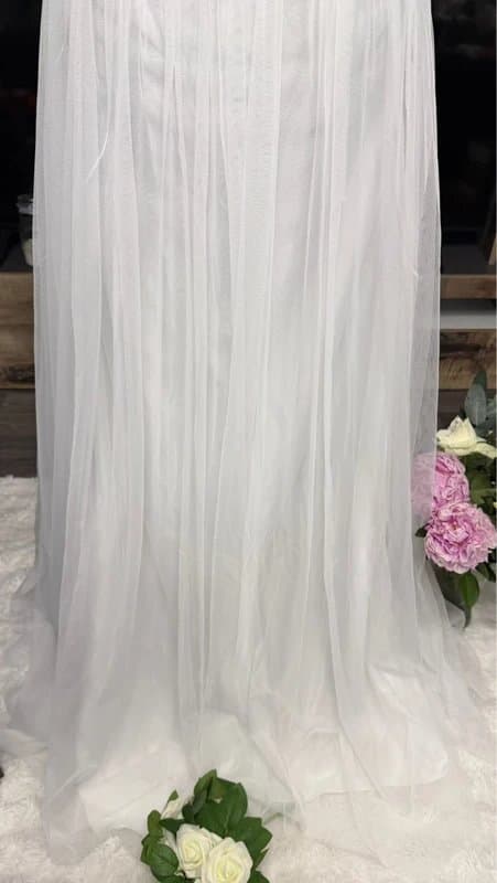 Ronald Joyce Ronald Joyce Victoria Jane 29213 Boho Halter Neck Wedding Dress - UK 14 / US 12