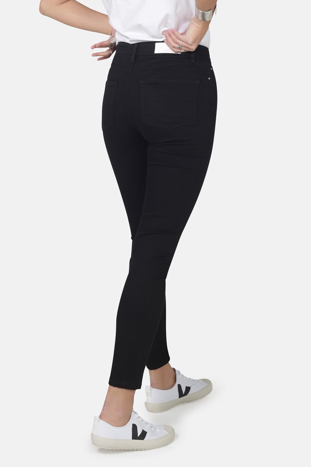 Monkee Genes Monkee Genes Women's Skinny Denim Jeans in Black - 2