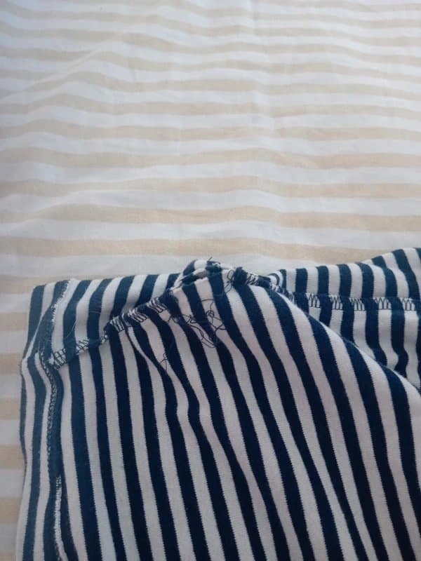 ASOS Design Stripey long sleeved top