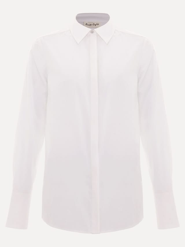Phase Eight Phase Eight Women's Classic Long Sleeve Shirt in White - 2