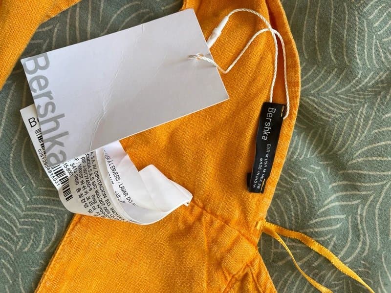 Bershka Bershka orange halter neck top