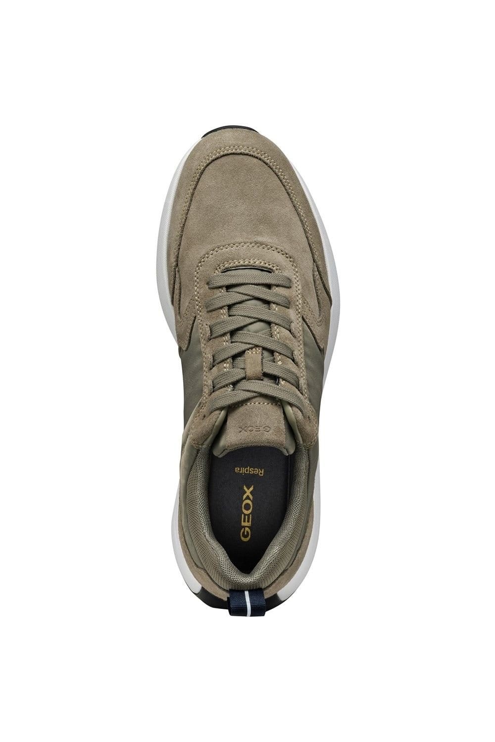 Geox Geox Men's U VOLPIANO SNEAKERS in Green - 4
