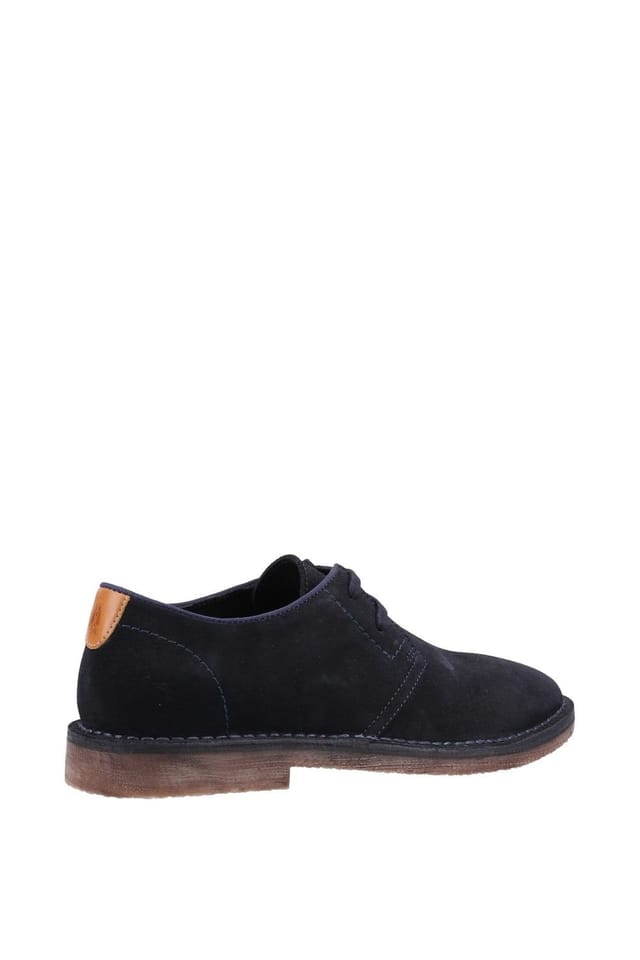 Hush Puppies Hush Puppies Men's 'Scout' Suede Lace Shoes in Navy - 2
