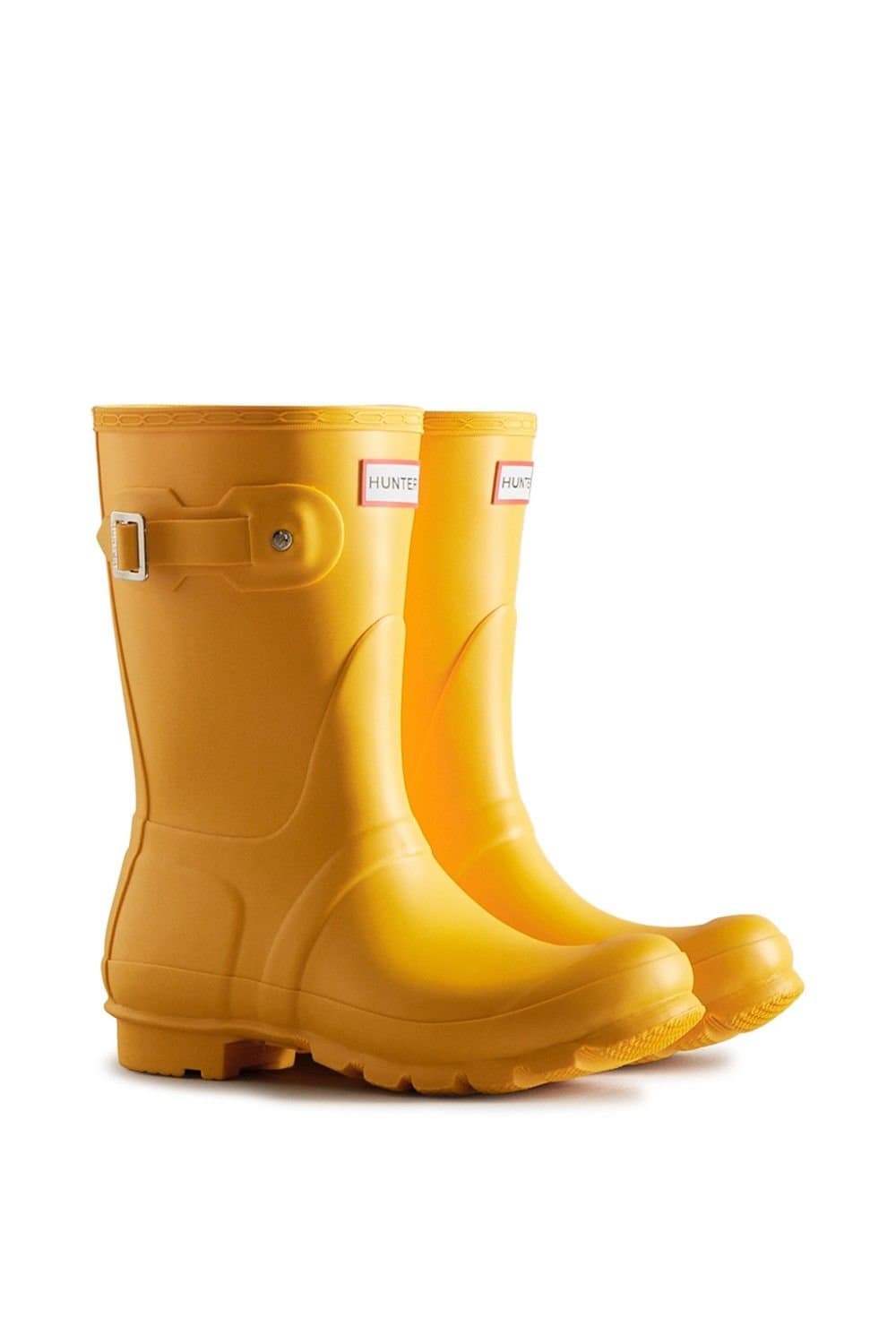 Hunter Hunter Women's Original Short Wellington Boots in Yellow
