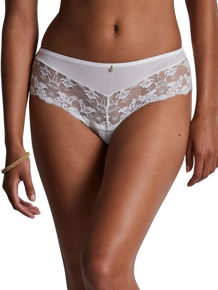 Aubade Aubade Women's Kiss Of Love Briefs St. Tropez Short in White - 1