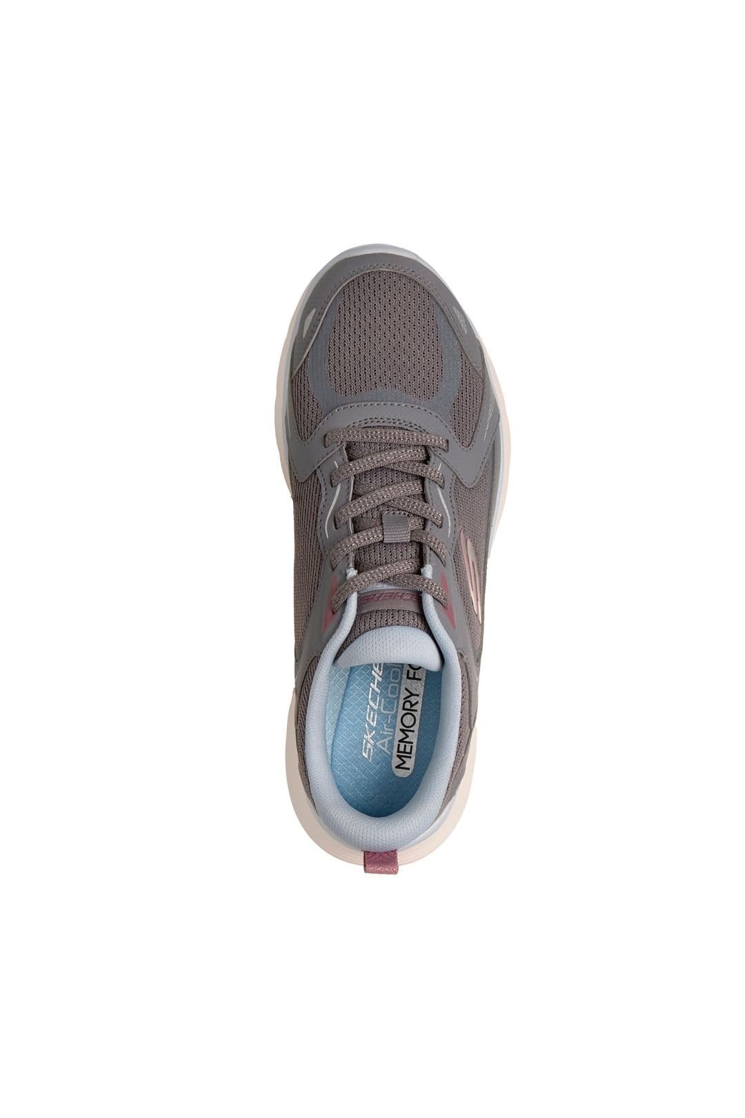 Skechers Skechers Women's ARCH FIT SUMMITS Arch Fit Mesh Lace-Up Navy - 4