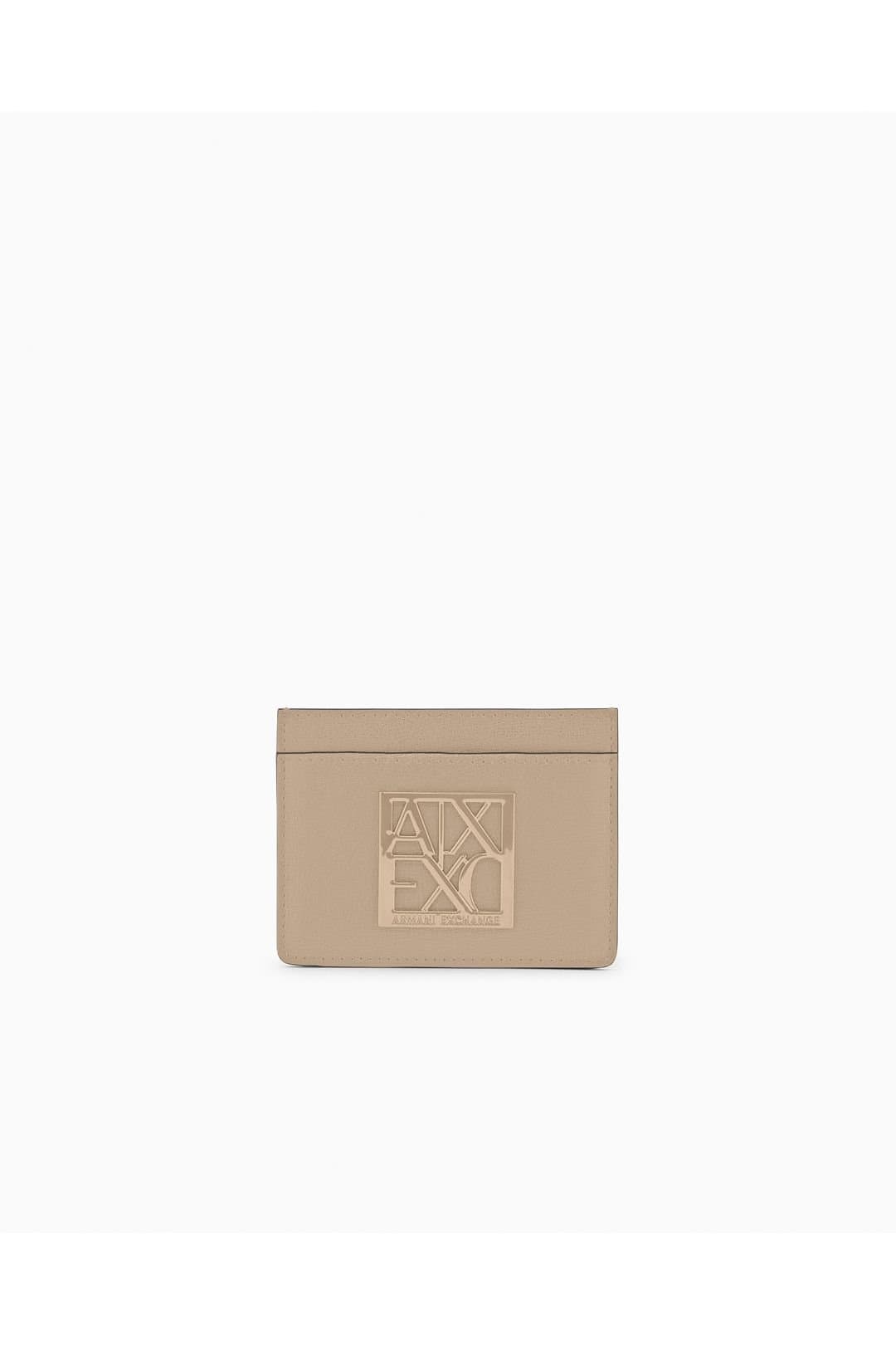 Armani Exchange Armani Exchange Women's Susy Credit Card Holder Sand