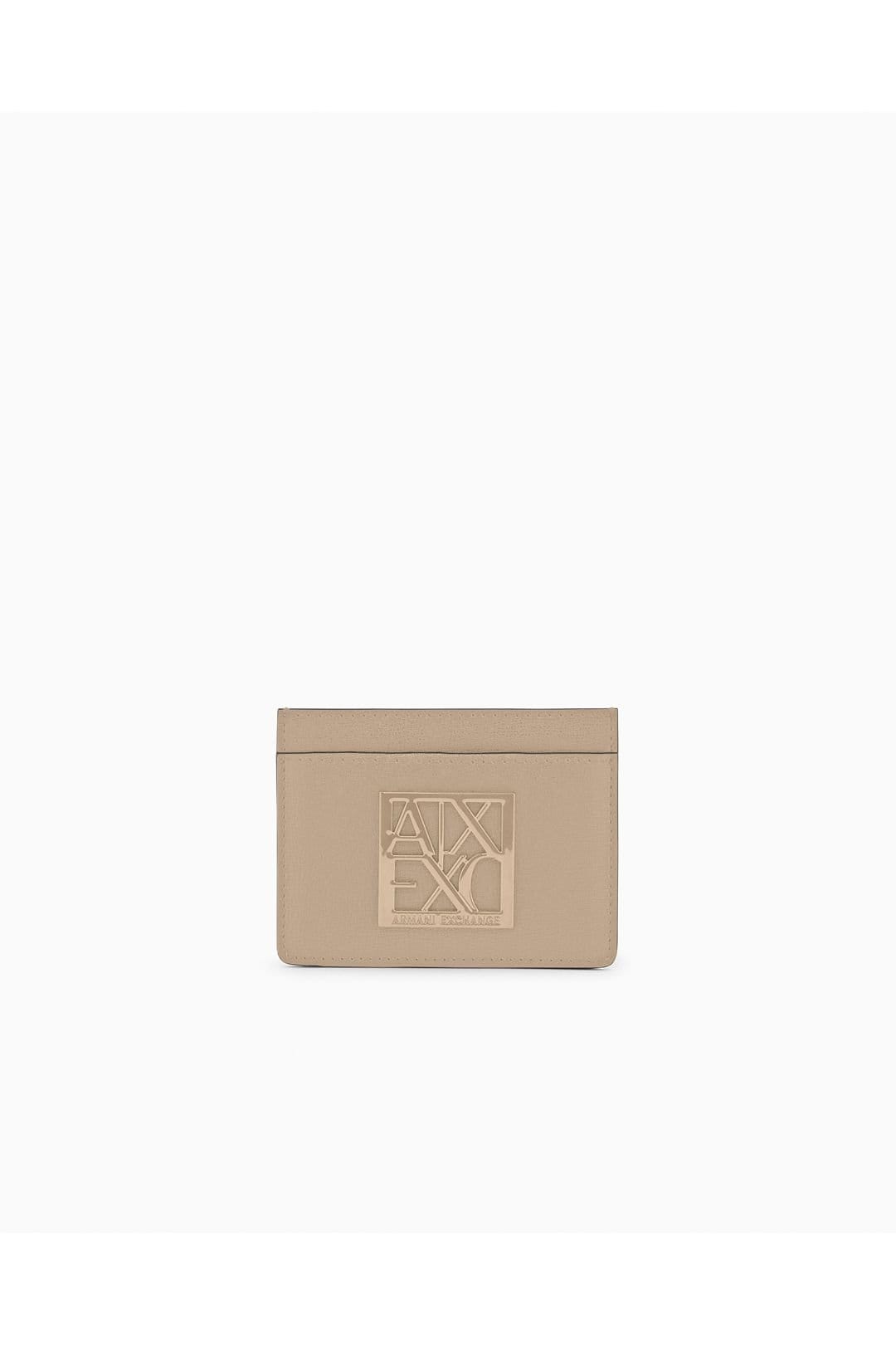 Armani Exchange Armani Exchange Women's Susy Credit Card Holder Sand - 1