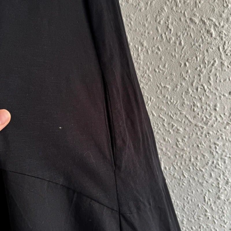 ME+EM ME+EM shortsleeve black dress - size small