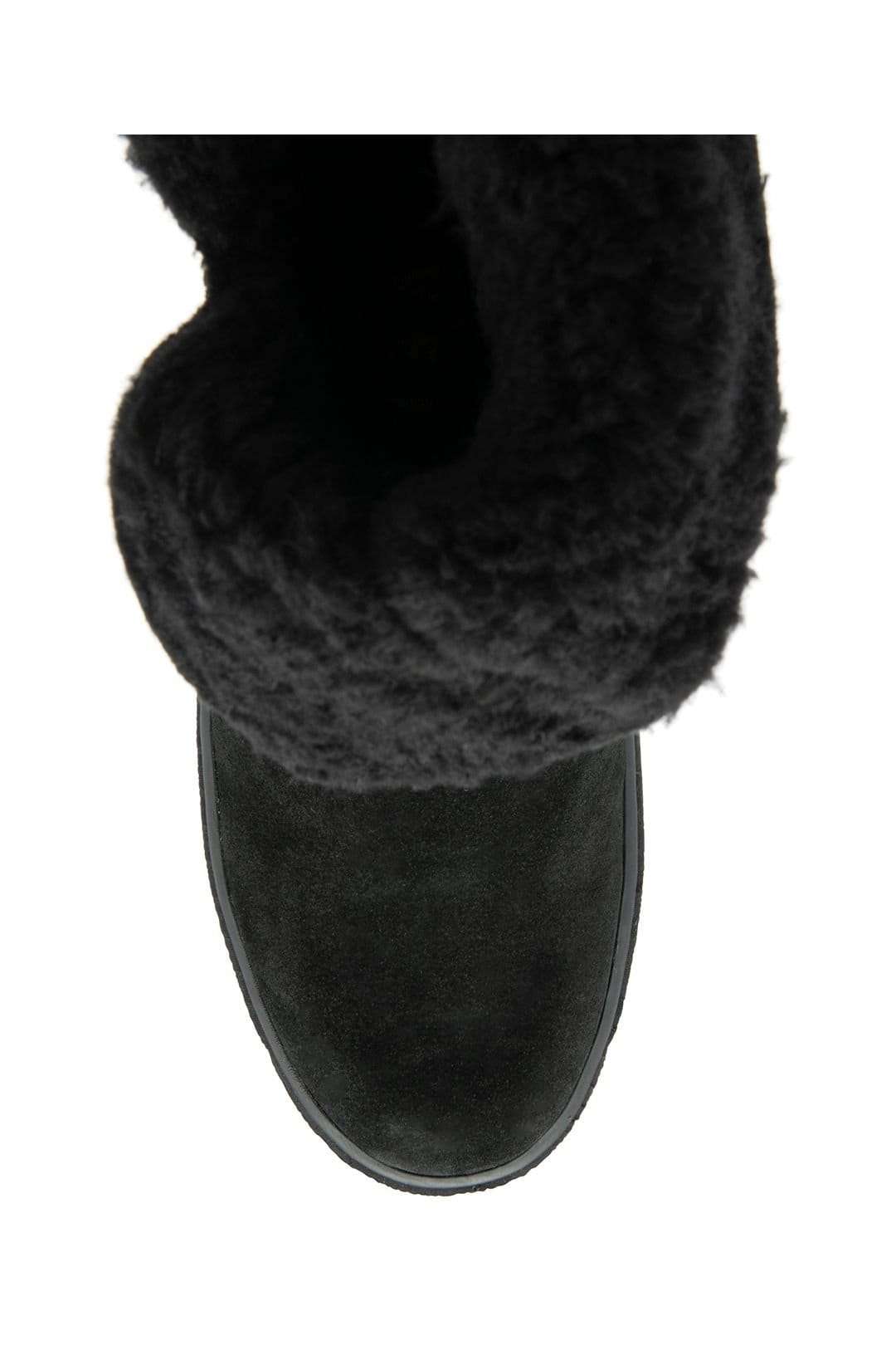 Ravel Ravel Women's 'Burley' Suede Flat Ankle Boots in Black - 4