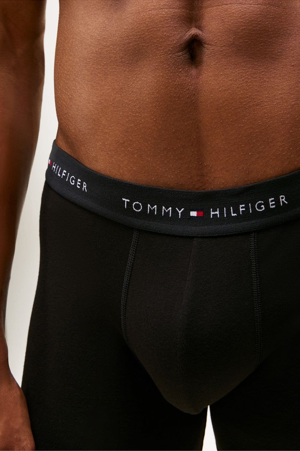 Tommy Hilfiger Tommy Hilfiger Men's Signature 3 Pack Boxer Brief Black - 4
