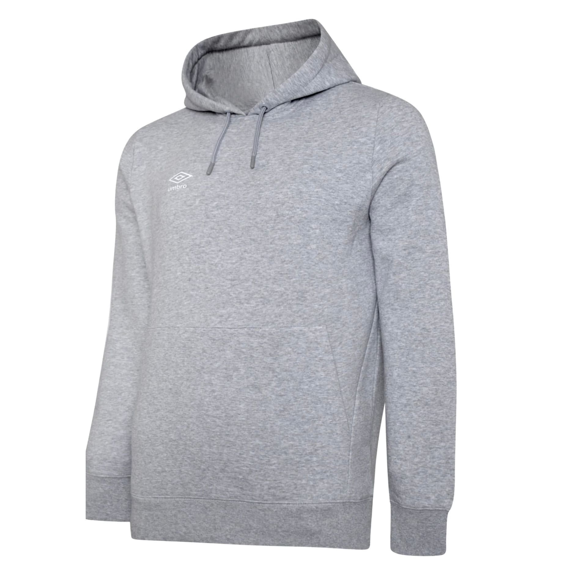 Umbro Umbro Men's Club Leisure Hoodie in Pale Grey