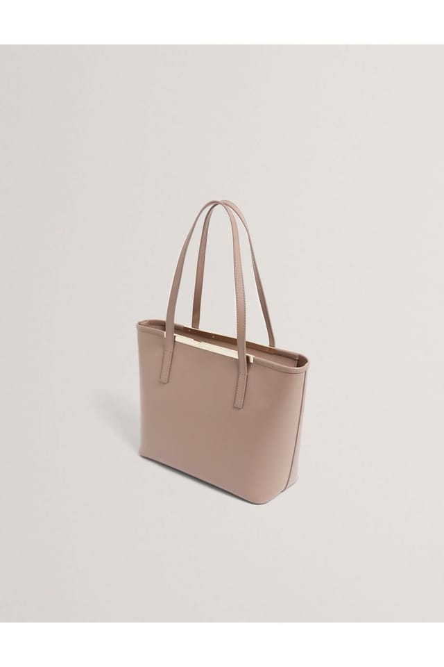 Ted Baker Ted Baker Women's HAYLEYZ Saffiano Leather Small Shopper Bag Taupe - 2