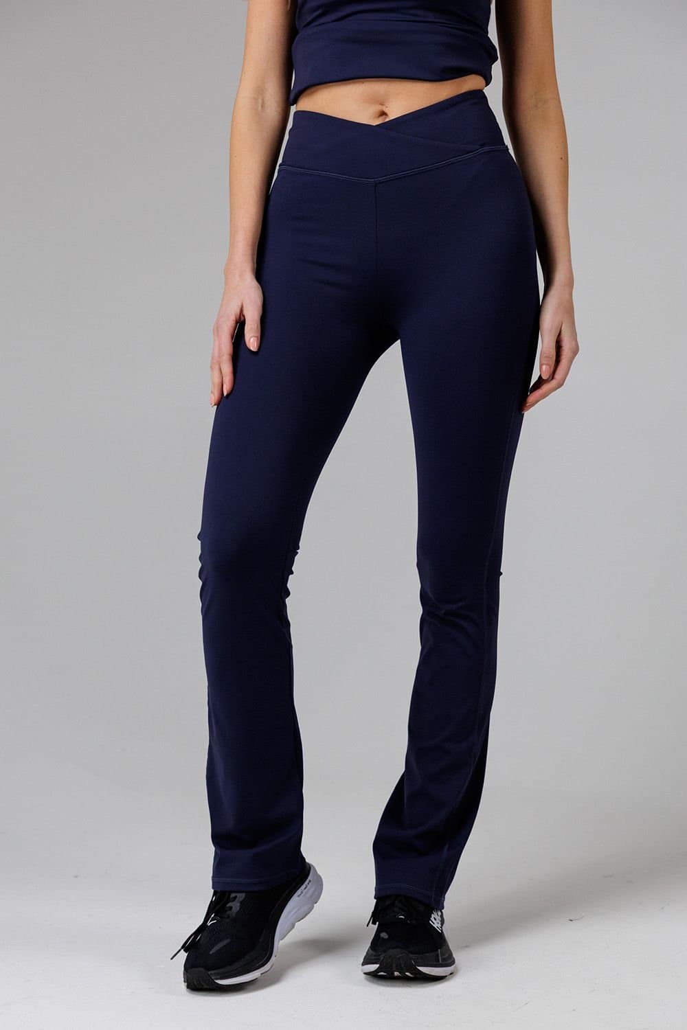 French Connection French Connection Navy Stretch Yoga Pants for Women