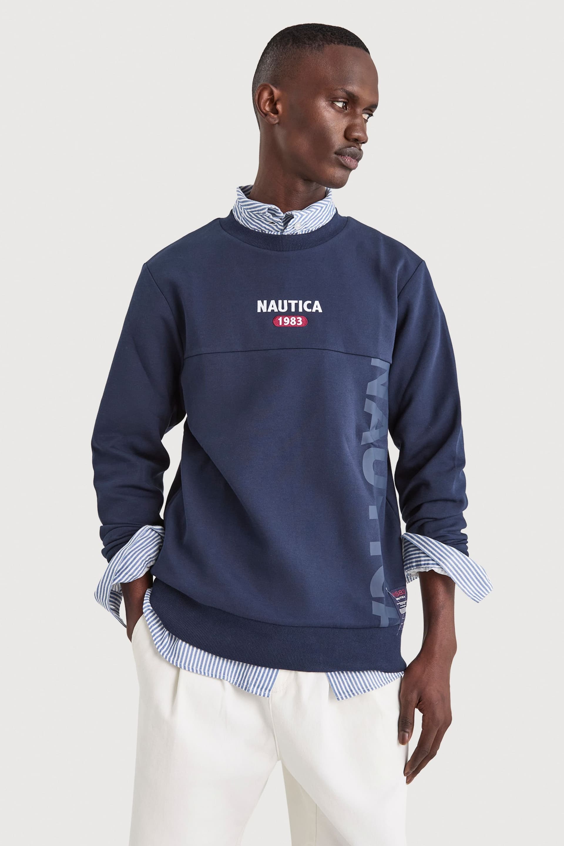 Nautica Nautica Men's Halia Sweatshirt in Dark Navy