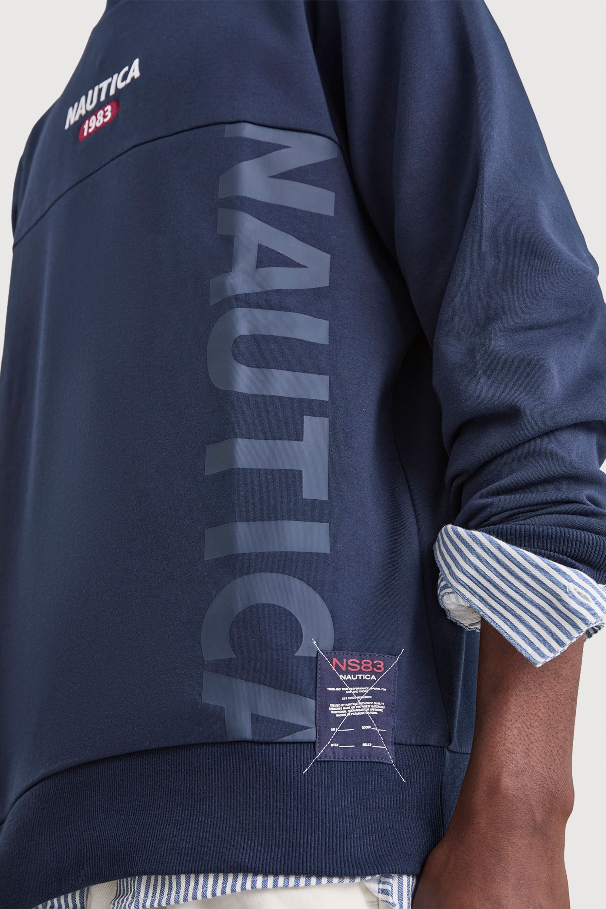 Nautica Nautica Men's Halia Sweatshirt in Dark Navy - 4