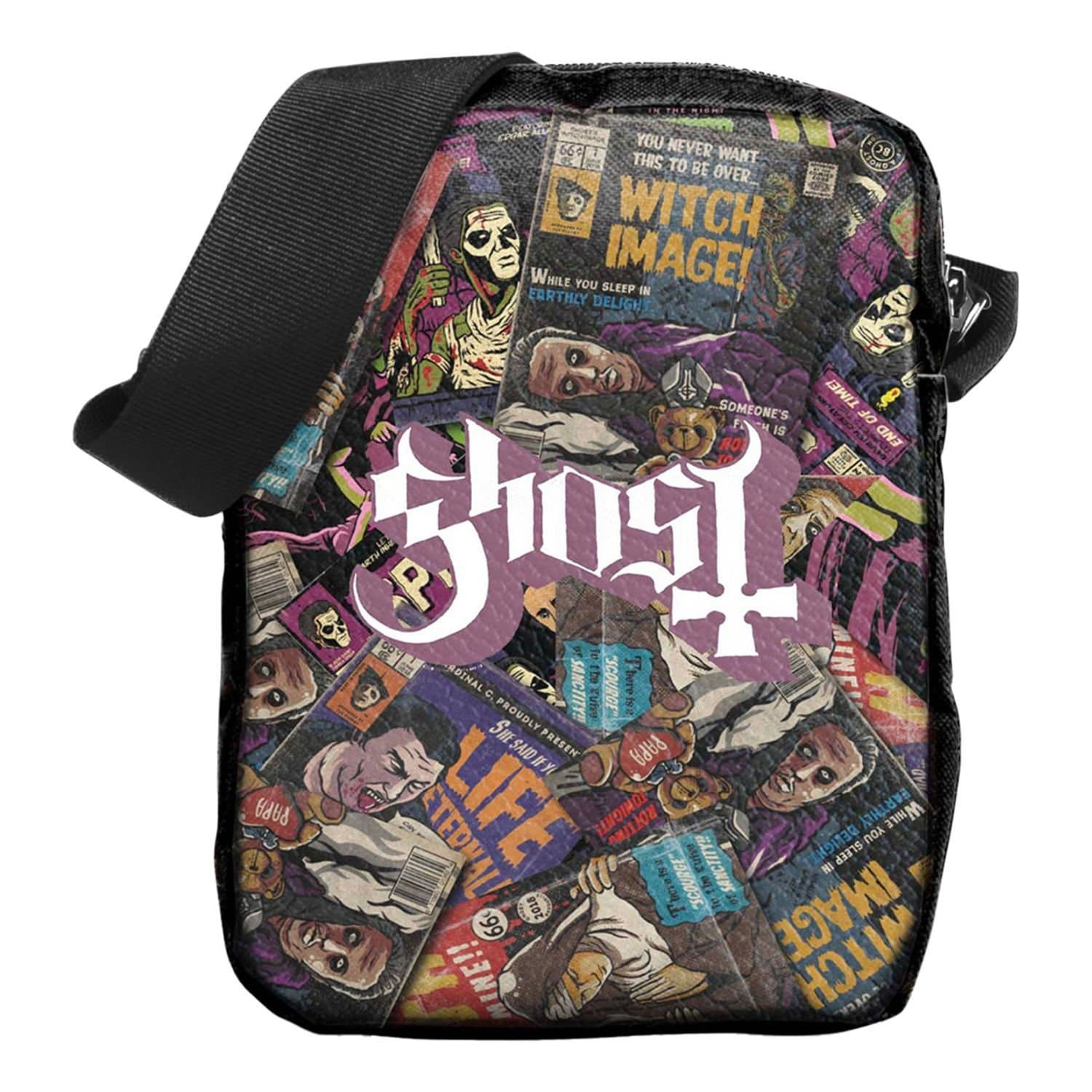 Ghost Ghost Men's Magazines Logo Crossbody Bag