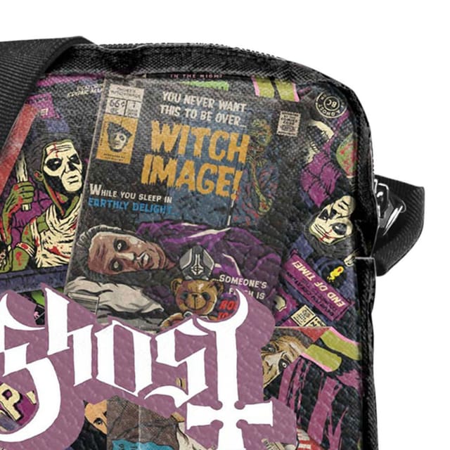 Ghost Ghost Men's Magazines Logo Crossbody Bag - 2