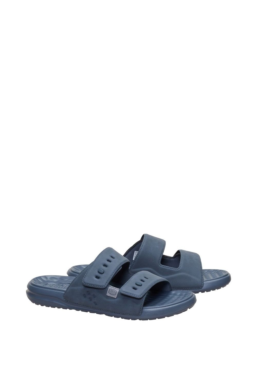 HEYDUDE HEYDUDE Men's Wave 2 Strap Slide in Navy - 3