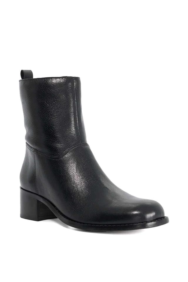 Dune London Dune London Women's 'Peya' Leather Ankle Boots in Black - 2