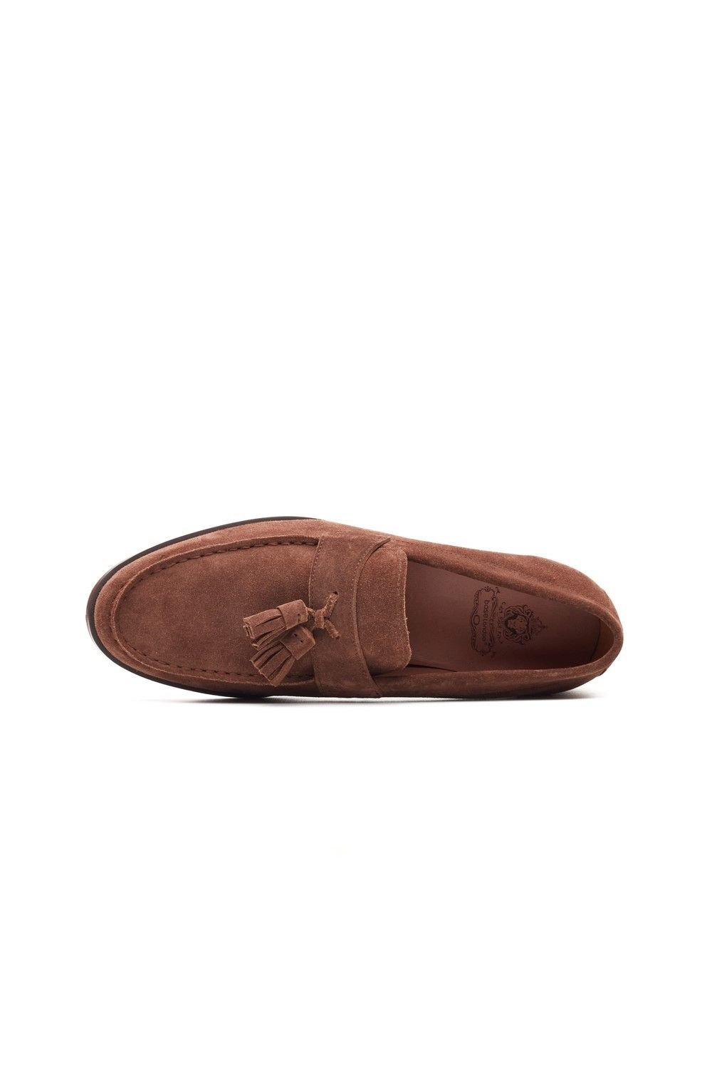 Base London Base London Men's Flint Tassle Loafer in Tan - 4