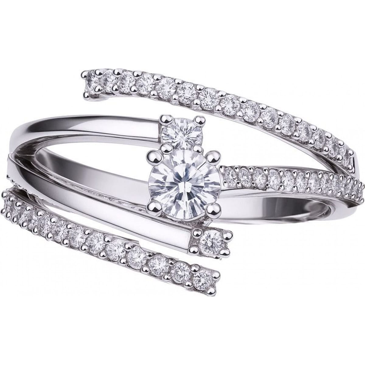 diamonfire Diamonfire Women's 6119251082165 Ring in Silver - 1