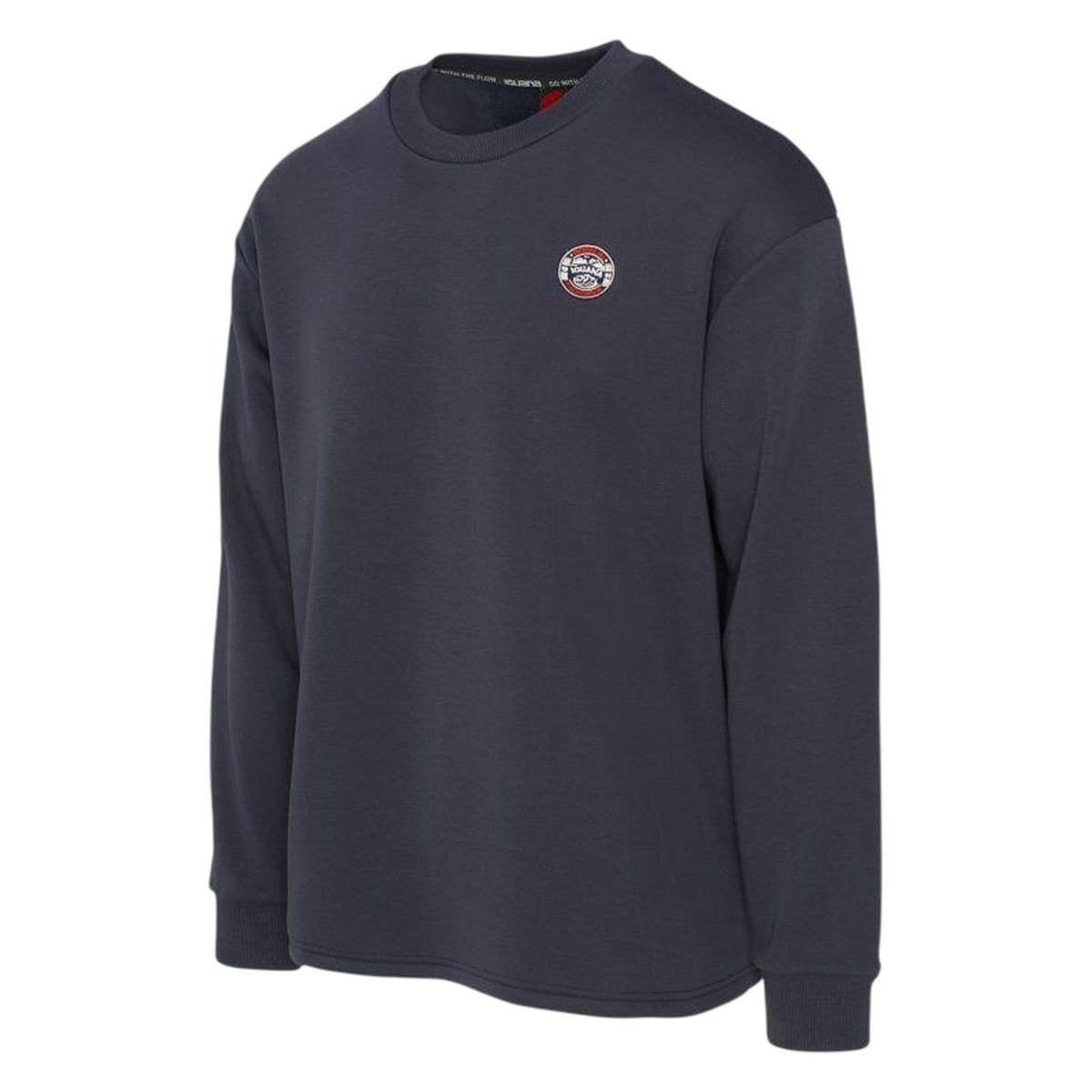 Iguana Iguana Men's Grove Microfleece Sweatshirt in Dark Grey - 4