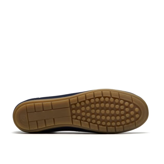 Clarks Clarks Women's Elliotte Step Navy Nubuck Loafers, Slip Ons, Moccasins in Blue - 3