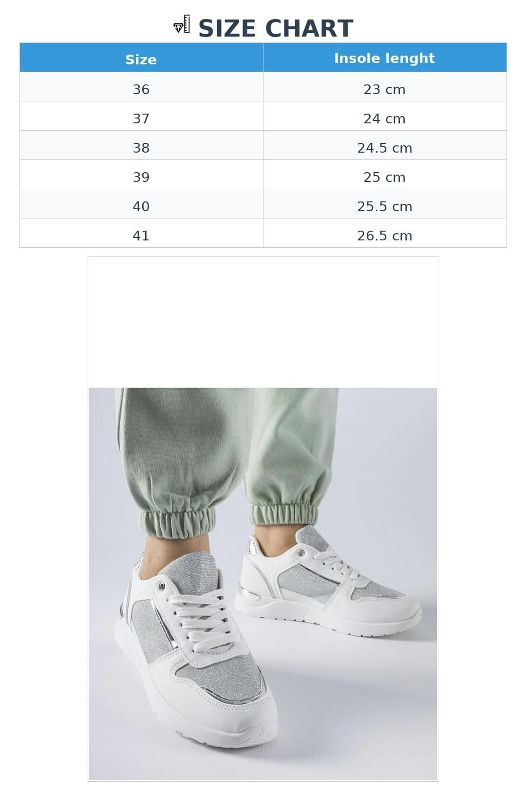Love Lace Love Lace Women's Facondo Sport Sneakers with Lace Up Closure & Rubber Sole in White - 4