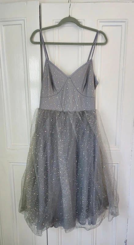 New Look New Look Premium Mesh Midi Dress 14