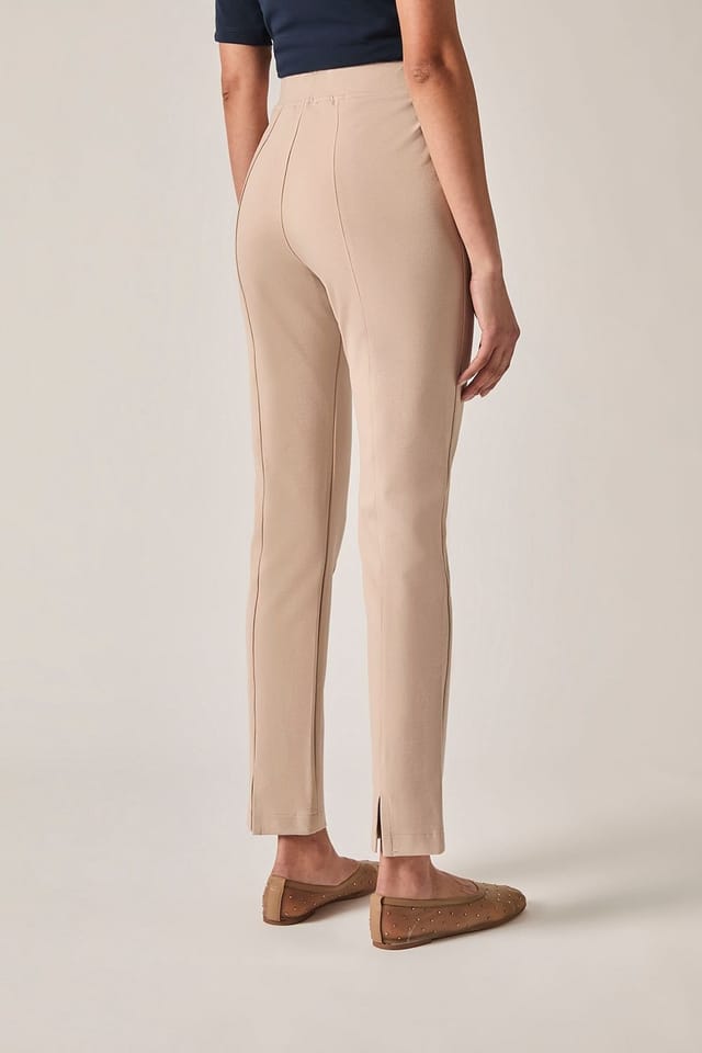 James Lakeland James Lakeland Women's Cigarette Trousers Beige - 2