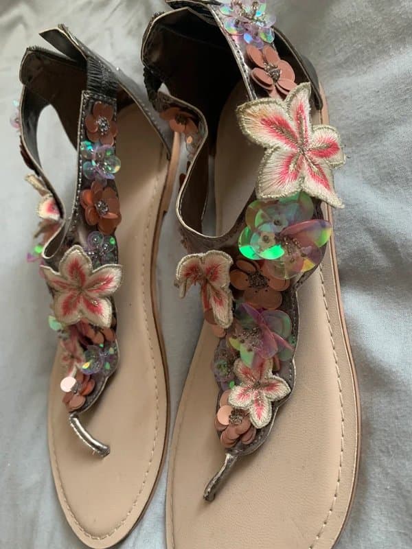 ASOS ASOS floral sandles 6