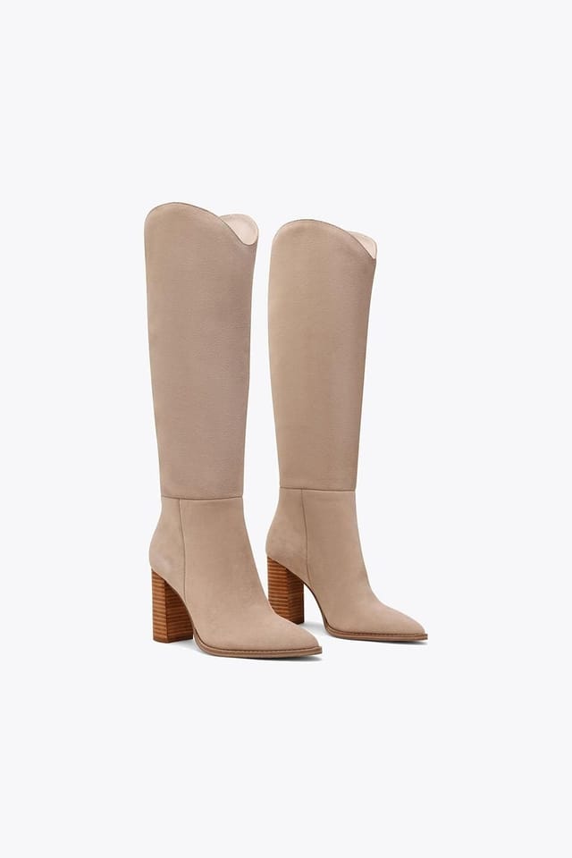 Steve Madden STEVE MADDEN Women's 'Bixby 295' Suede Boots in Taupe - 2