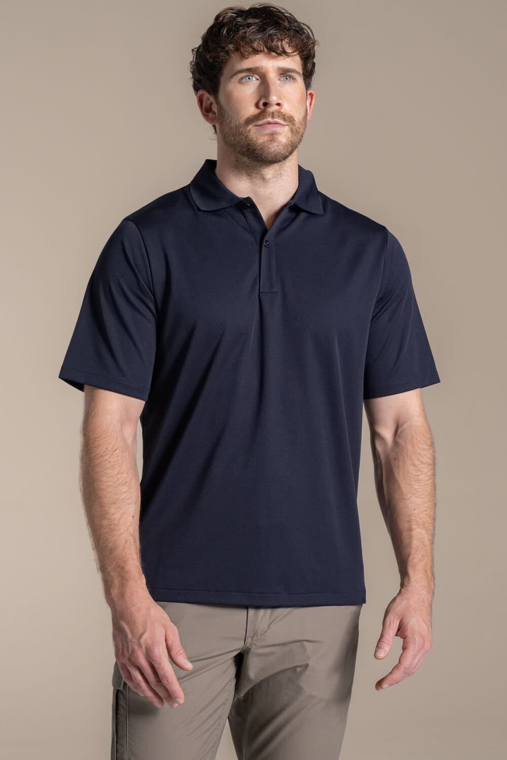 Craghoppers Craghoppers Dark Navy Moisture-Wicking Polo Shirt
