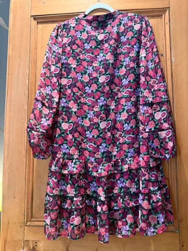 Love & Roses Love & Roses mini floral long sleeve dress