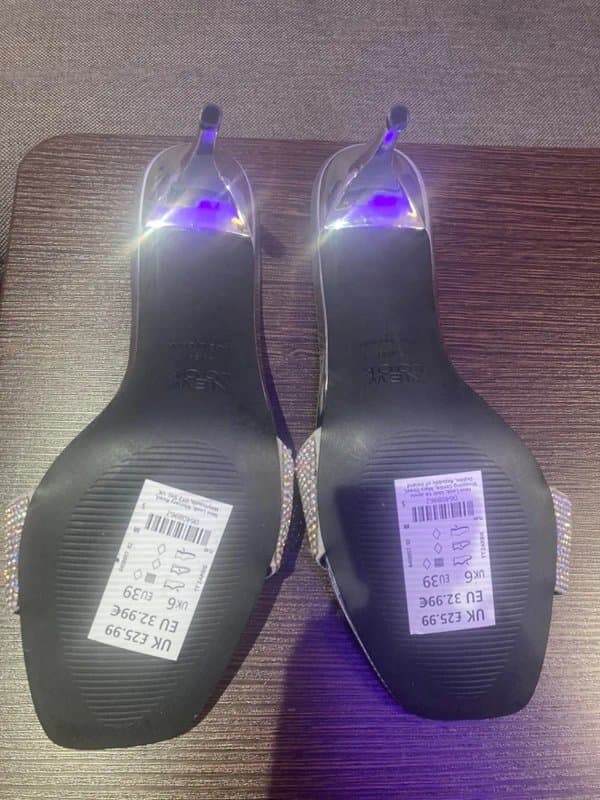 New Look New Look Diamanté cocktail heels