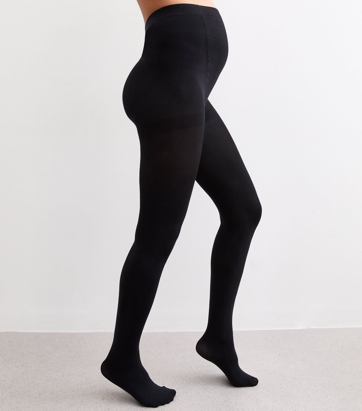 New Look Maternity Pack Of 2 Premium Black Opaque 100 Denier Tights New Look