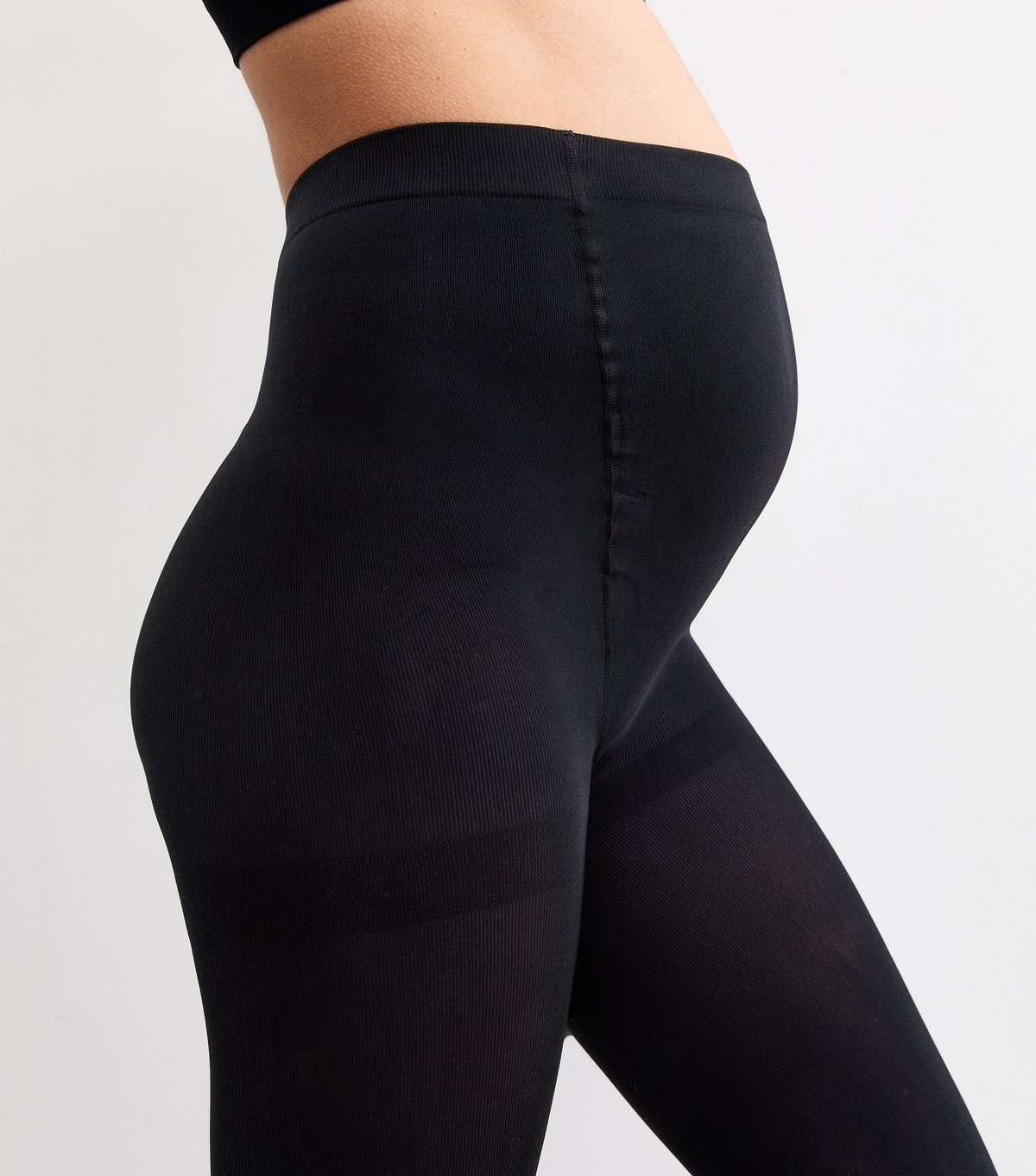 New Look Maternity Pack Of 2 Premium Black Opaque 100 Denier Tights New Look - 2