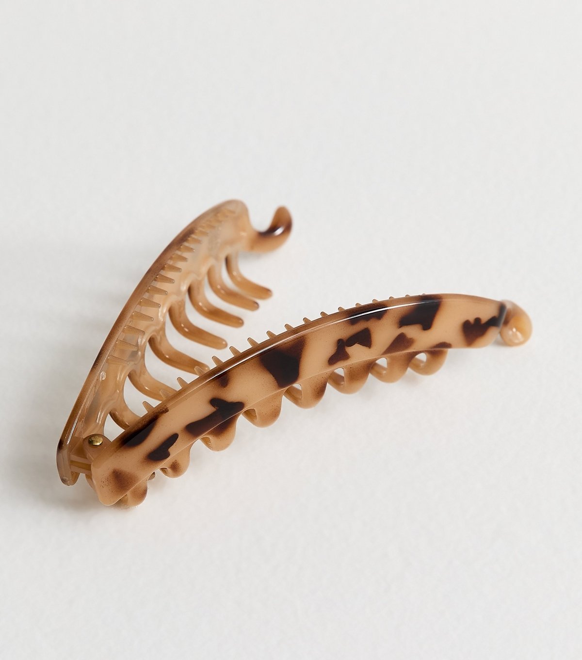 New Look Brown Tortoiseshell Print Hair Clip New Look - 3