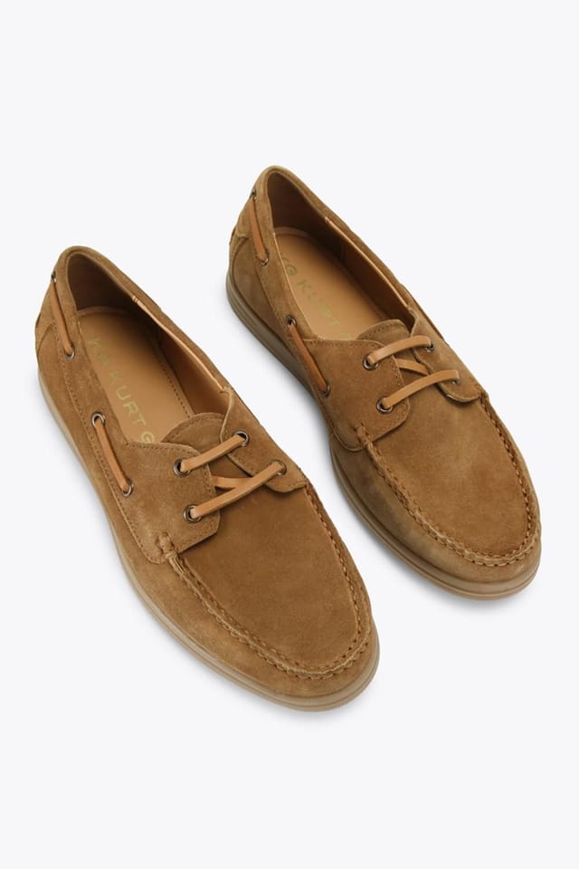 KG Kurt Geiger KG Kurt Geiger Men's 'Obi' Suede Shoes in Brown - 2