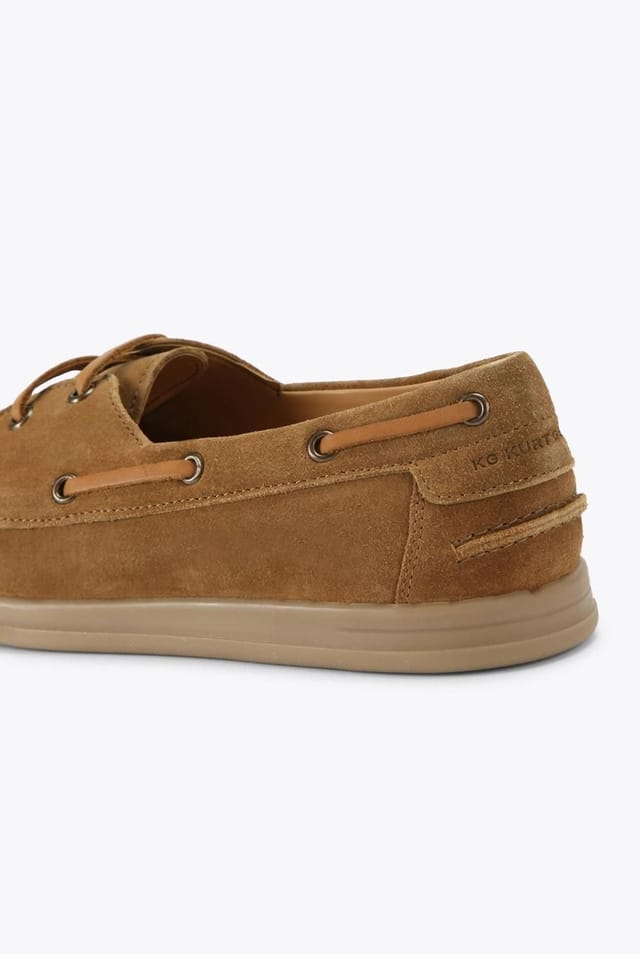 KG Kurt Geiger KG Kurt Geiger Men's 'Obi' Suede Shoes in Brown - 3