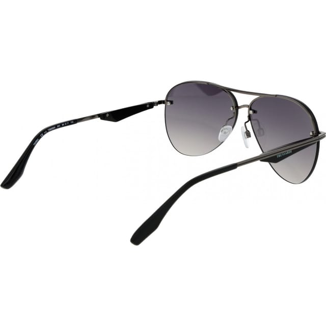 Trussardi Trussardi Men's TSM3004 64A01 Aviator/Navigator Sunglasses in Grey - 3