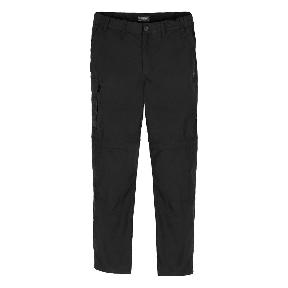 Craghoppers Craghoppers Men's Kiwi Convertible Tailored Trousers in Black - 2