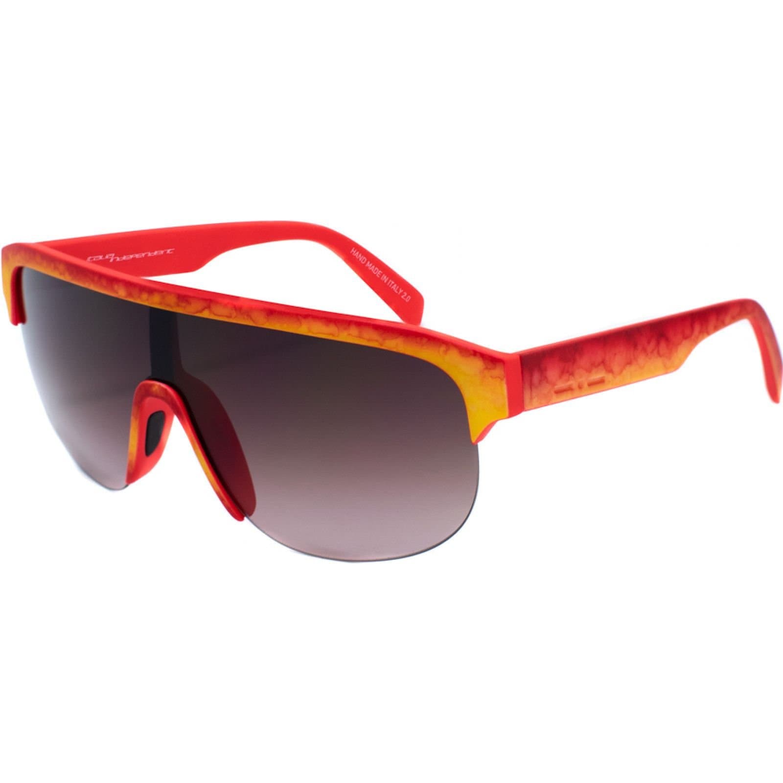 Italia Independent Italia Independent Men's 0911-055-063 Sunglasses in Red