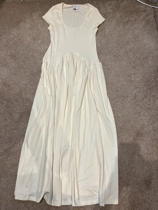 ASOS ASOS Dropped Waist Maxi Dress  Size S