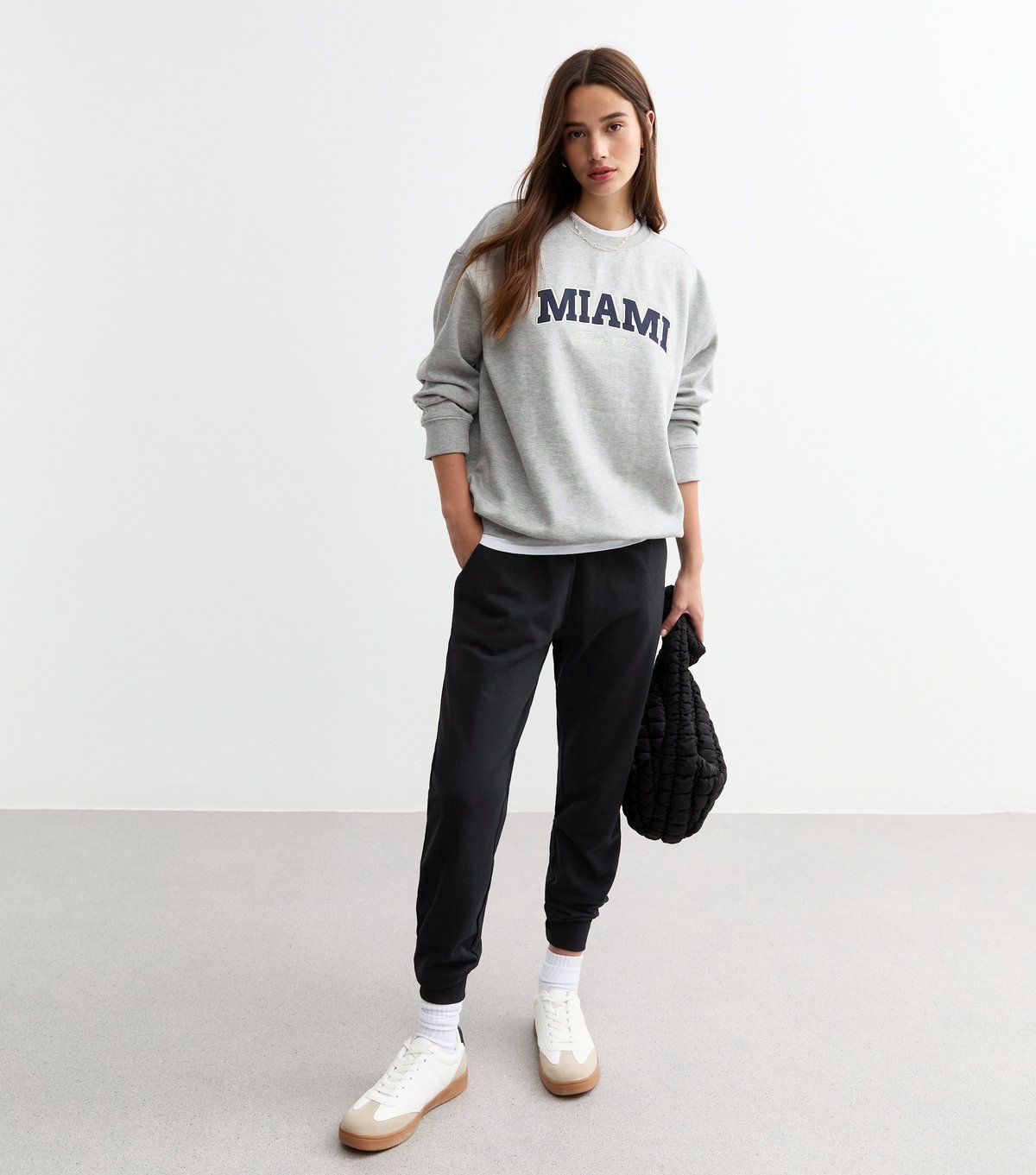 New Look Women's Black Slim Leg Joggers New Look - 3