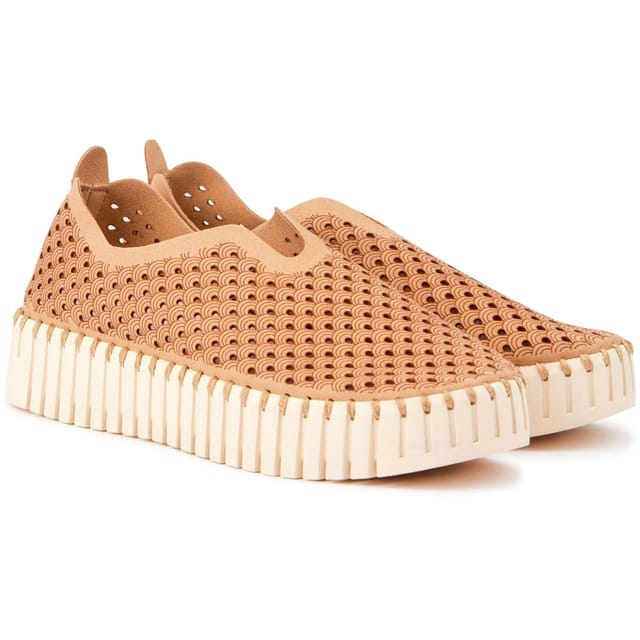 ILSE JACOBSEN ILSE JACOBSEN Women's Tulip Plateau Shoes in Tan - 2