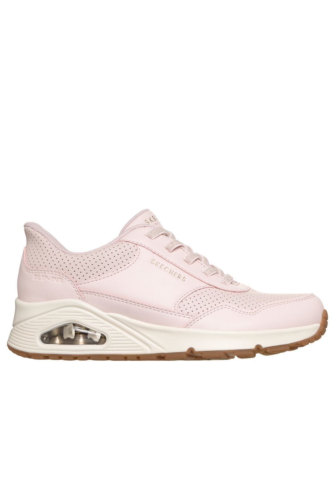 Skechers Skechers Women's UNO BANKSIA LUXE Slip-In Sneaker Light Pink - 3