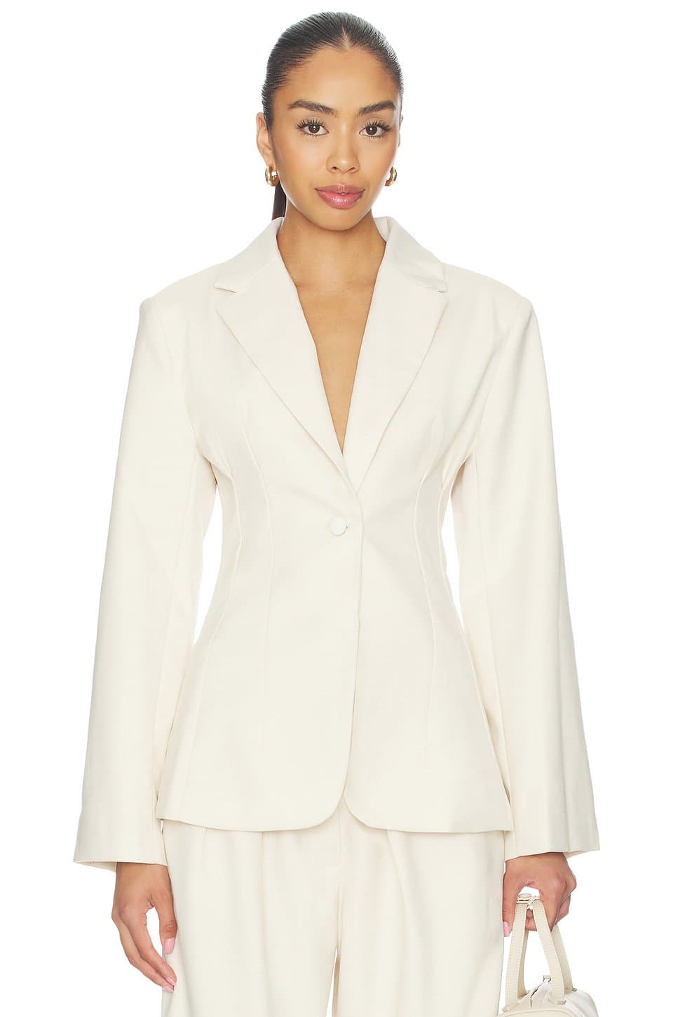 revolve Revolve Ivory SOLAQUA Emery Blazer