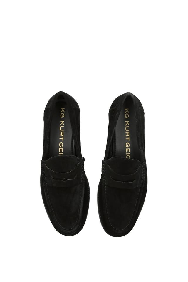 KG Kurt Geiger KG Kurt Geiger Men's 'Francis' Suede Shoes in Black - 2